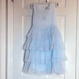 Moch Dresses | A Rare Much Designed Dress For A Young Girls, Formal Dress In Light Blue | Color: Blue | Size: 10g | Gibilterrac's Closet